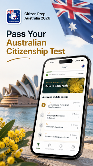 Australian Citizenship Test Screenshot 0