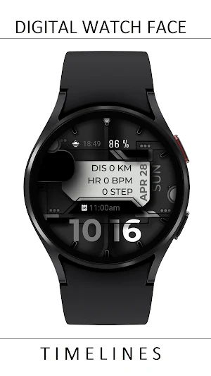 Watch Face H9 GREY Screenshot 0