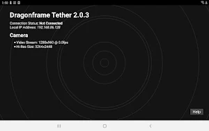 Dragonframe Tether Screenshot 3