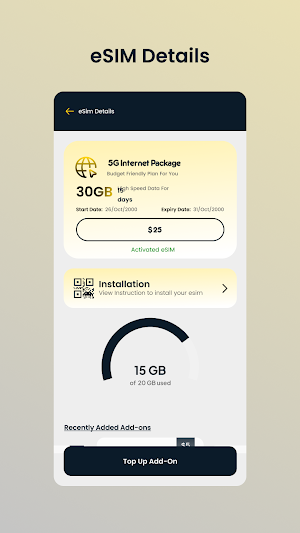 Noon eSIM Screenshot 1