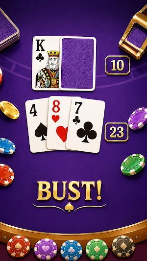 Blackjack Glory: Card Game Screenshot 2
