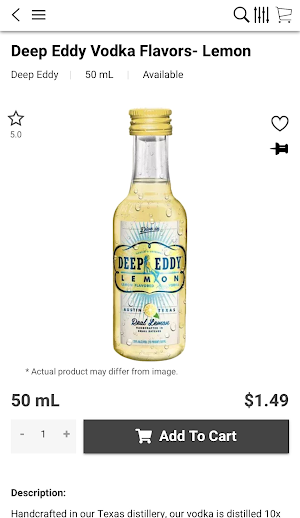 Luxe Liquor Screenshot 1