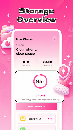 Nova Cleaner Home App Screenshot 0