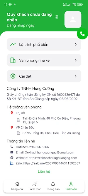 Xe Hùng Cường Screenshot 3
