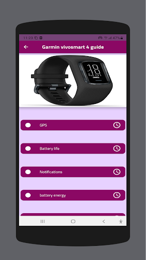Garmin vivosmart 4 guide Screenshot 2