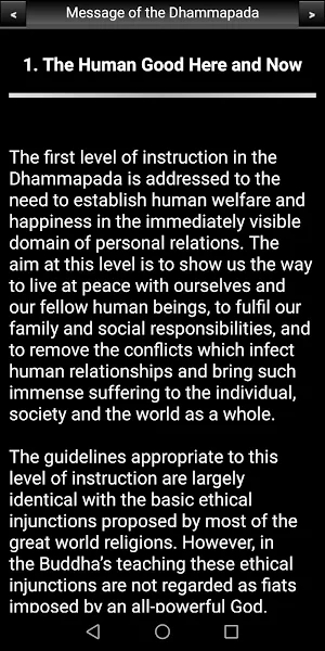 Message of the Dhammapada Screenshot 2