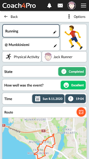 Coach4Pro Screenshot 1