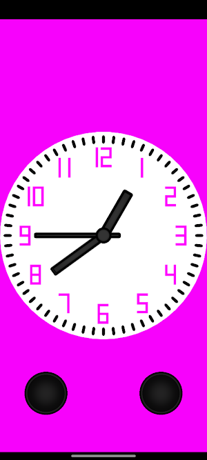 Analog clock vfro Screenshot 0