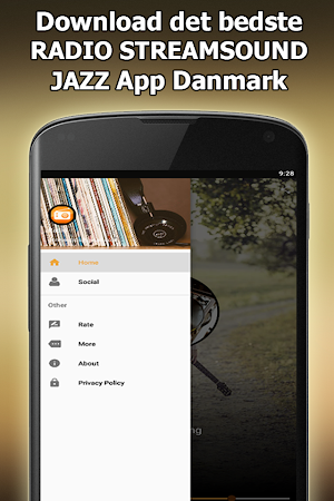 Radio STREAMSOUND JAZZ Online Gratis Danmark Screenshot 2