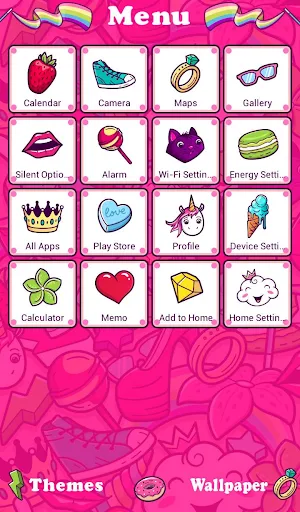 Cute Graffiti Theme Screenshot 1