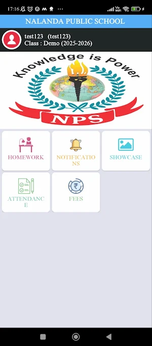 Nalanda Public School Screenshot 1
