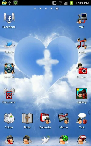 Christianity Go Launcher Theme Screenshot 0