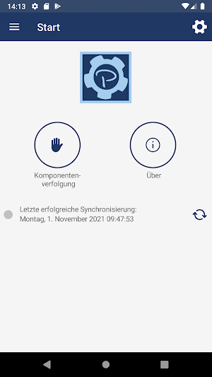 Paledo Komponentenverfolgung Screenshot 2
