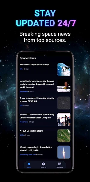 Daily Space News: NASA & more Screenshot 1