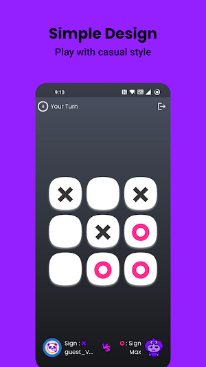 Tic Tac Toe Glow Screenshot 2