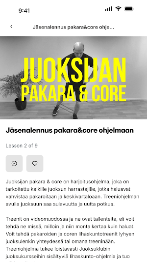 Juoksuklubi Screenshot 2
