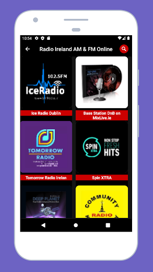 Irish Radio - Ireland Stations Screenshot 1