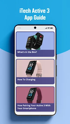 iTech Active 3 App Guide Screenshot 0