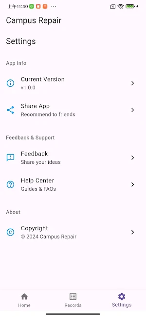 Repair Request Screenshot 3