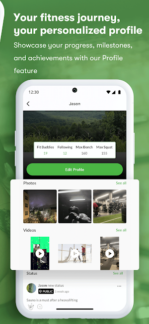 Fitsomnia: Connect,train,Sweat Screenshot 3