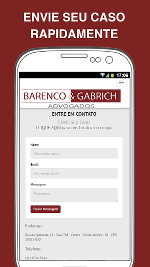 Barenco & Gabrich Advogados Screenshot 1