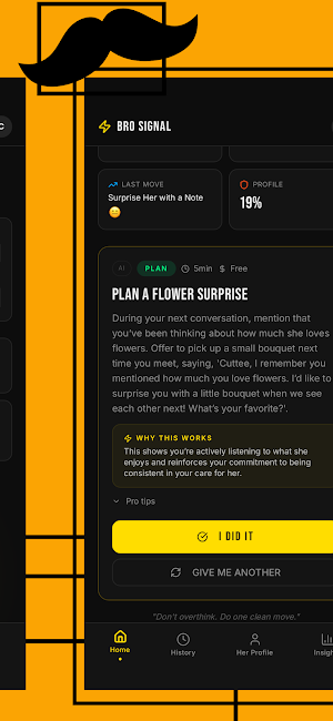 Bro Statch: Relationship Coach Screenshot 2
