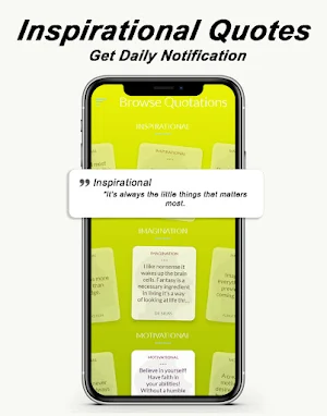 daily inspirational quotes app Screenshot 1