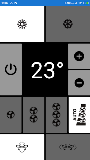 Remote TOSOT AC, SIMPLE, as picture! NO SETTINGS! Screenshot 1