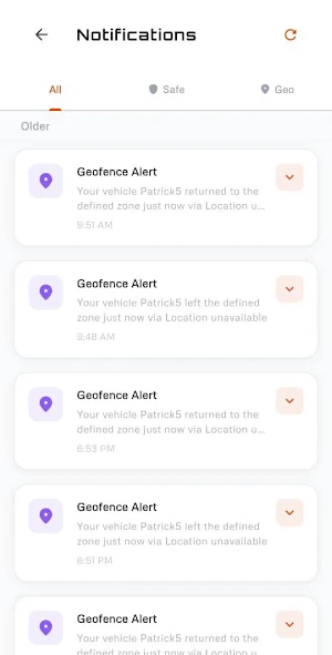 Fleetra — GPS Platform Screenshot 3