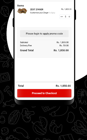 Zest pizza And Burger Screenshot 1