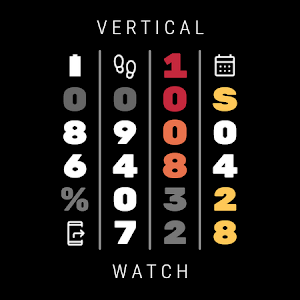 VERTICAL WATCH for Wear OS Screenshot 2