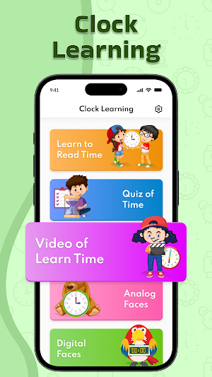 Clock Learning App Screenshot 1