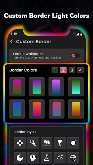Edge Lighting LED Border Light Screenshot 1