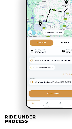 ERS Chauffeurs Screenshot 0