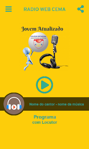 RADIO WEB CEMA Screenshot 0
