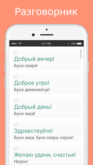 Русско-молдавский разговорник Screenshot 1