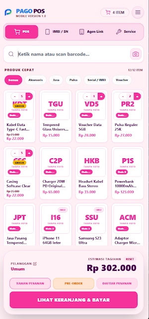 PAGO POS - Aplikasi Kasir Screenshot 0