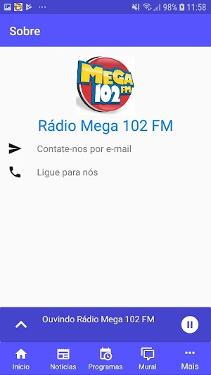 Mega 102 FM Screenshot 3
