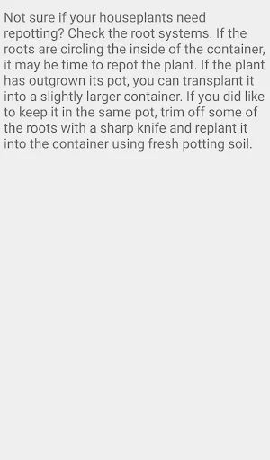 HOUSEPLANT CARE GUIDE Screenshot 3