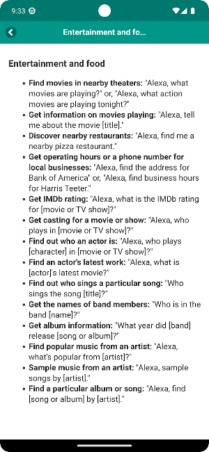 User guide for Echo Show Screenshot 0