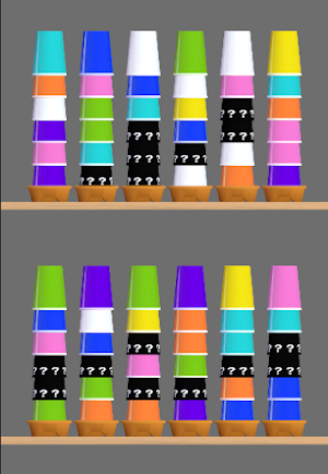 Cups Stack Sort Screenshot 2