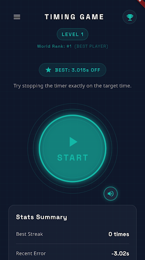 Timing Game Screenshot 0