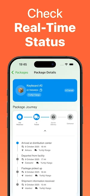 Package Tracker・Packz Screenshot 3