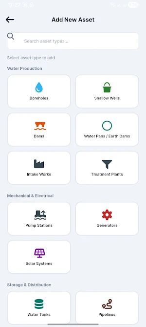 Water O&M Screenshot 1