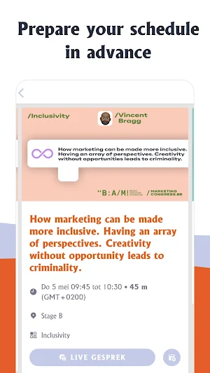 BAM Marketing Congress Screenshot 1