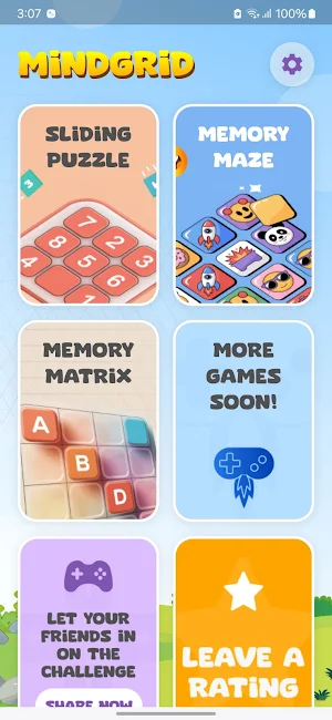 MindGrid - A Grid Puzzle Screenshot 1