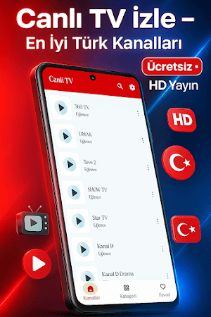 Canlı TV - Mobil Tv izle Screenshot 2