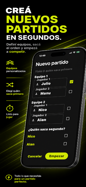 Puntos Padel Screenshot 1