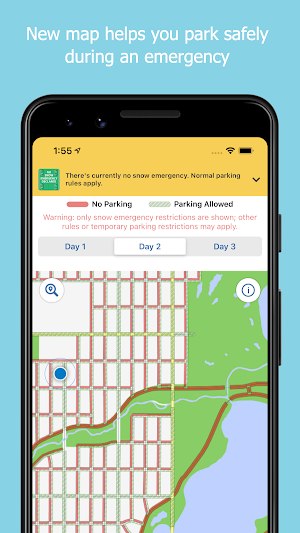 Mpls Snow Emergency Rules Screenshot 2