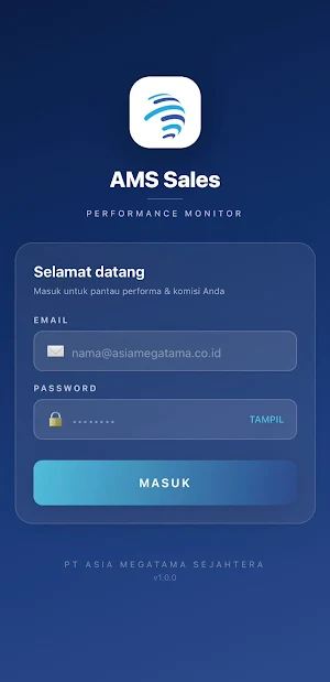 AMSNetwork Sales Screenshot 0